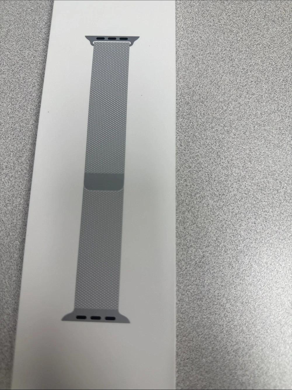 Apple Silver Milanese Loop Watch Band